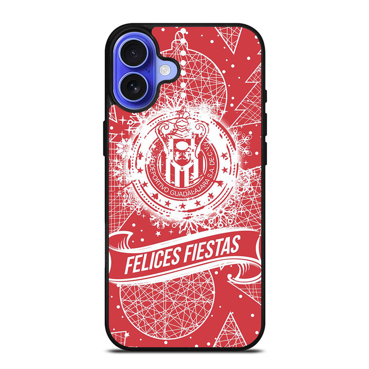 CHIVAS DE GUADALAJARA FOOTBALL iPhone 16 Case Cover CHIVAS DE GUADALAJARA FOOTBALL iPhone 16 Case Cover