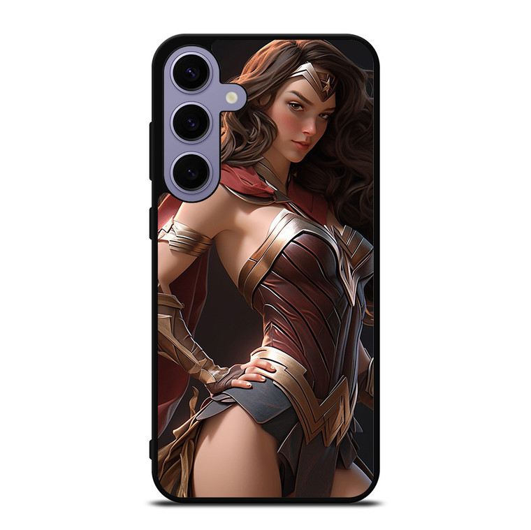 BEAUTIFUL WONDER WOMAN DC COMIC SUPERHERO Samsung Galaxy S24 Plus Case Cover