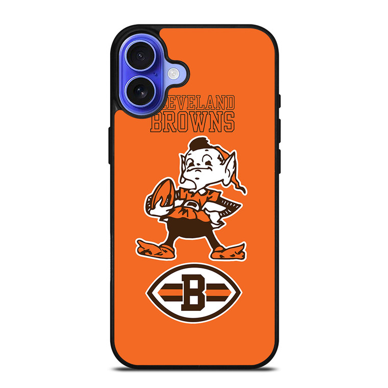 CLEVELAND BROWNS LOGO iPhone 16 Case Cover