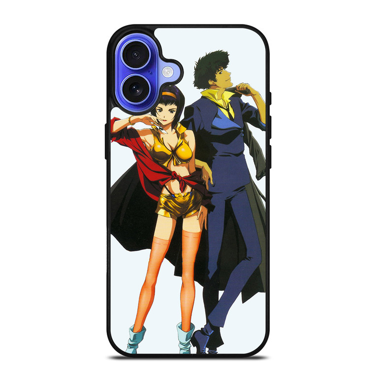 COWBOY BEBOP FAYE AND SPIKE iPhone 16 Case Cover COWBOY BEBOP FAYE AND SPIKE iPhone 16 Case Cover