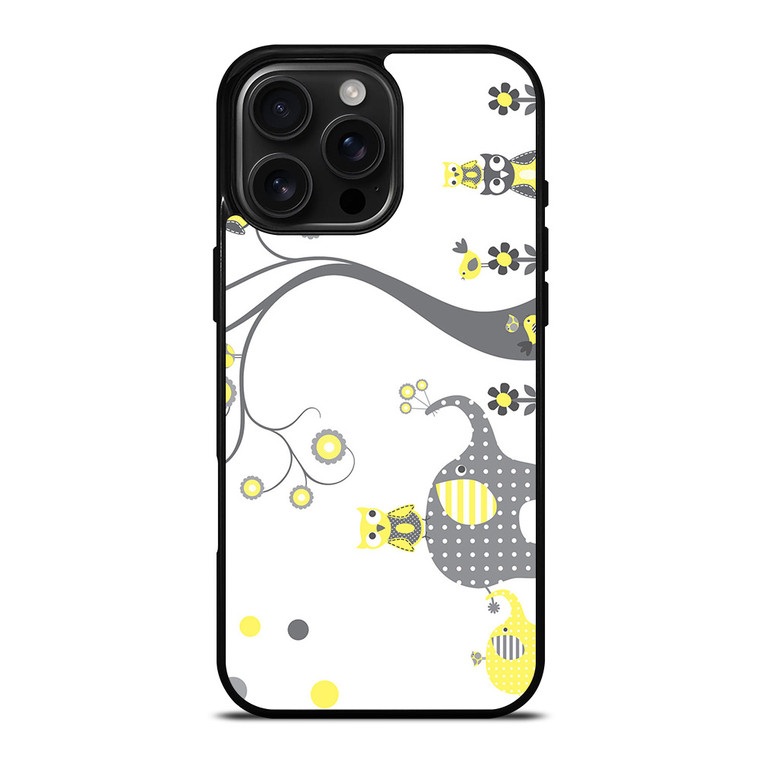 ELEPHANT CHEVRON PATTERN iPhone 16 Pro Max Case Cover