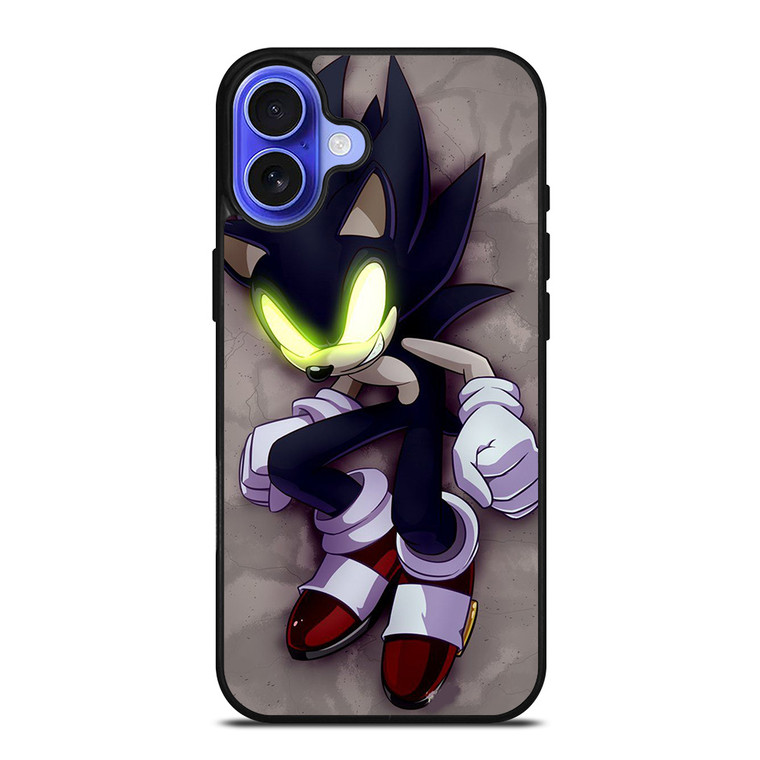 DARK SONIC HEDGEHOG iPhone 16 Case Cover