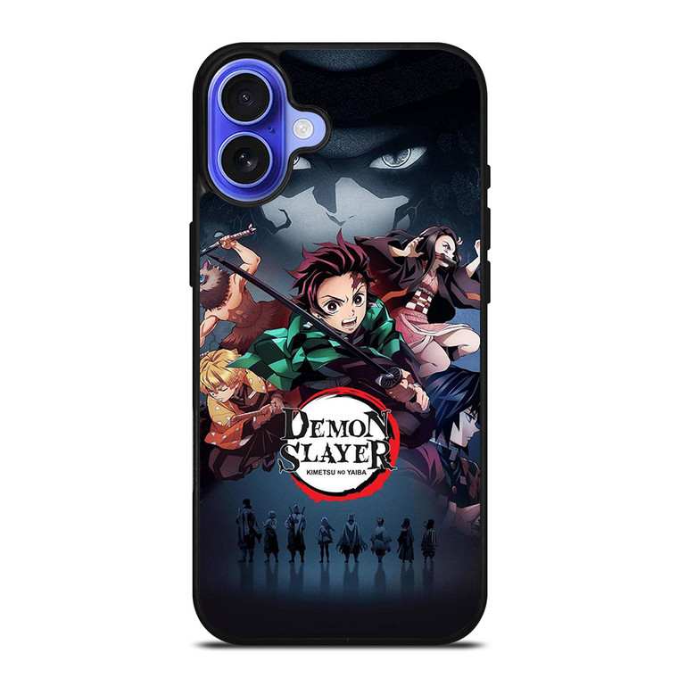 DEMON SLAYER COVER ANIME iPhone 16 Case Cover