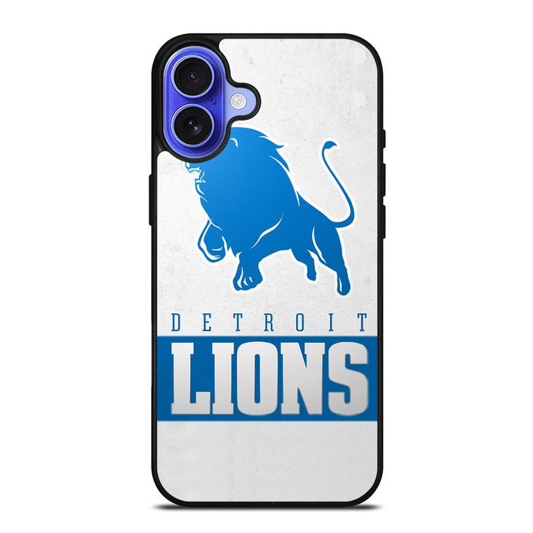 DETROIT LIONS NFL iPhone 16 Case Cover