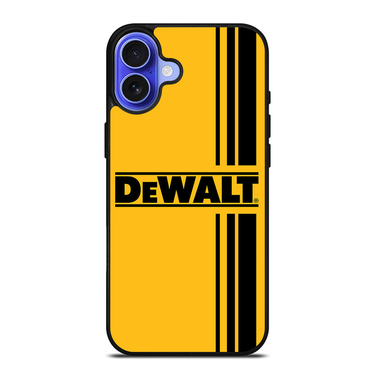 DEWALT LOGO STRIPE iPhone 16 Case Cover