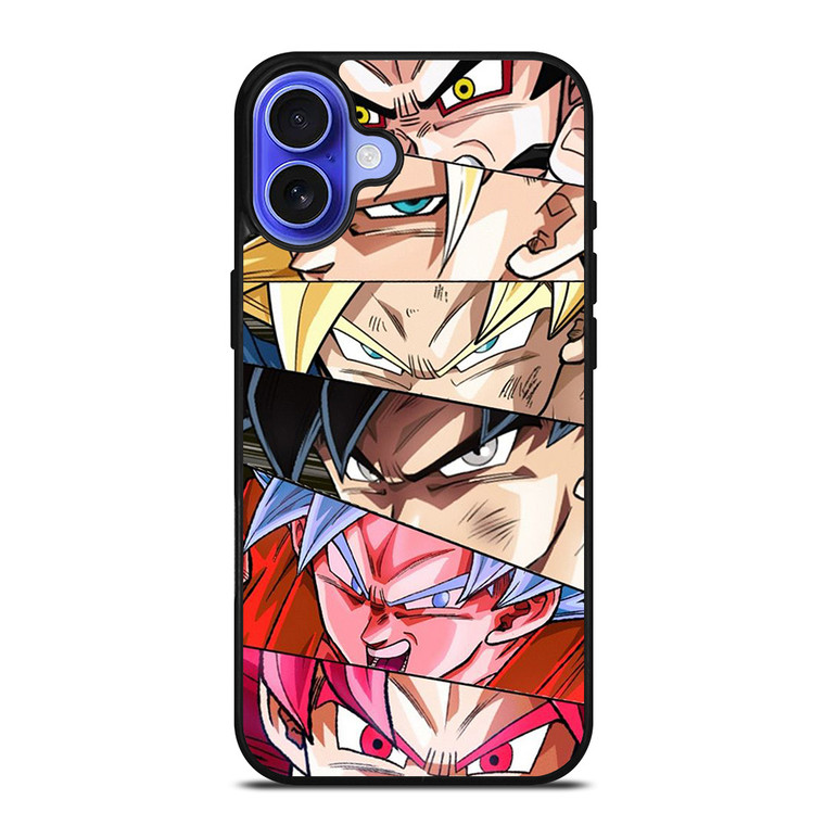 DRAGON BALL GOKU ALL SAIYAN 2 iPhone 16 Case Cover