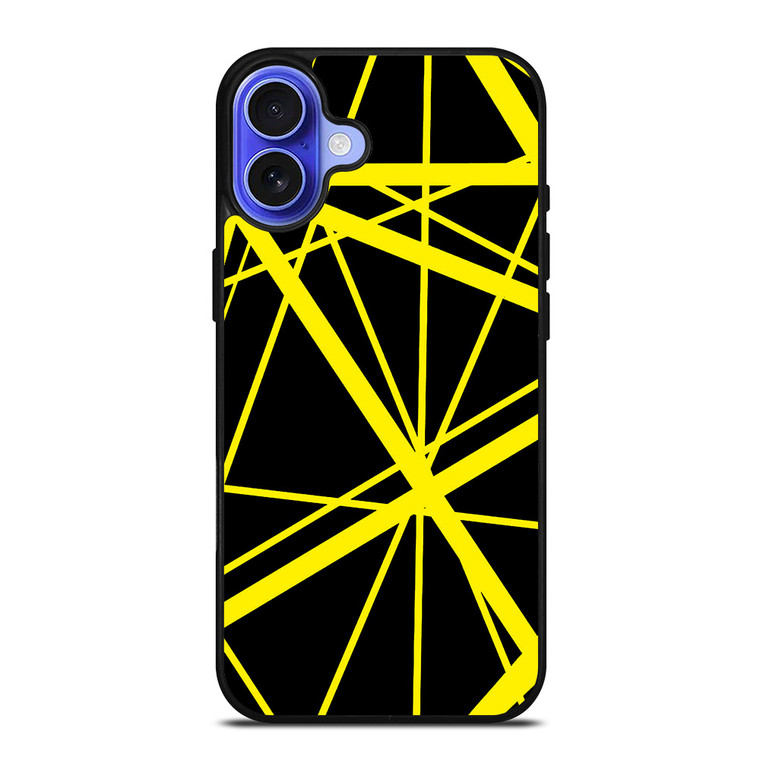 EDDIE VAN HALEN GUITAR YELLOW iPhone 16 Case Cover