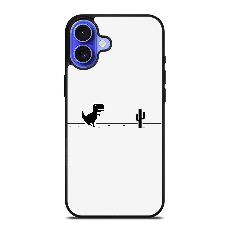 GOOGLE NO INTERNET T-REX iPhone 16 Case Cover