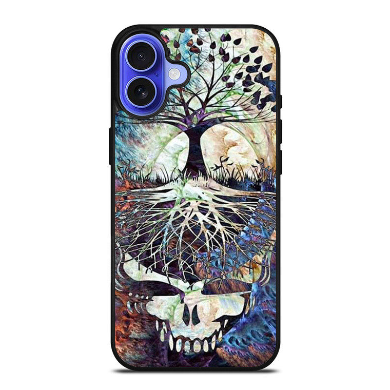 GRATEFUL DEAD TREE LOGO iPhone 16 Case Cover