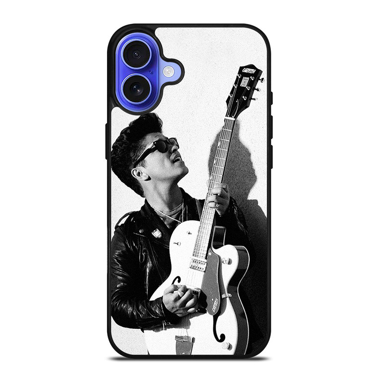 GUITAR BRUNO MARS iPhone 16 Case Cover