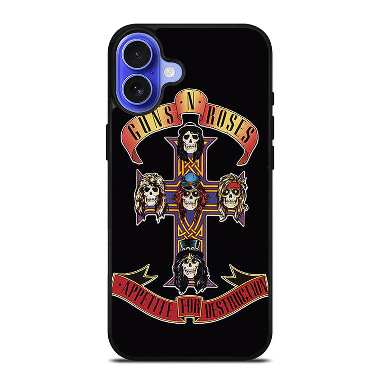 GUNS N ROSES 2 iPhone 16 Case Cover