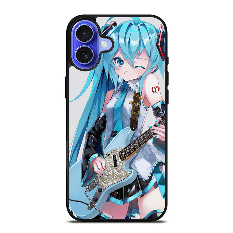 HATSUNE MIKU GUITAR iPhone 16 Case Cover HATSUNE MIKU GUITAR iPhone 16 Case Cover