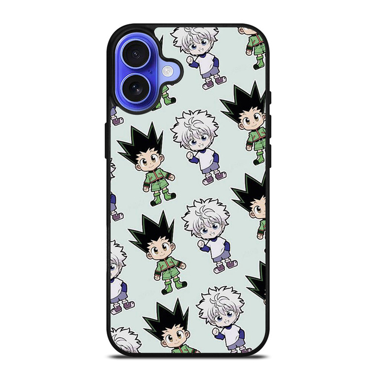 HUNTER X HUNTER GON AND KILLUA KAWAII iPhone 16 Case Cover