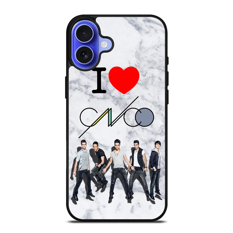 I LOVE CNCO MARBLE iPhone 16 Case Cover