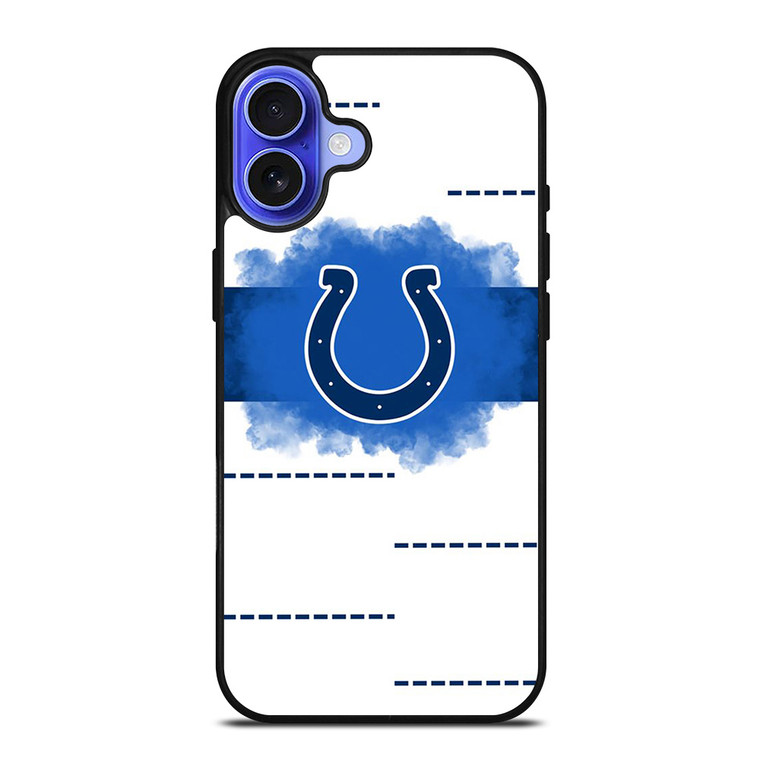 INDIANAPOLIS COLTS LOGO FOOTBALL ICON iPhone 16 Case Cover INDIANAPOLIS COLTS LOGO FOOTBALL ICON iPhone 16 Case Cover
