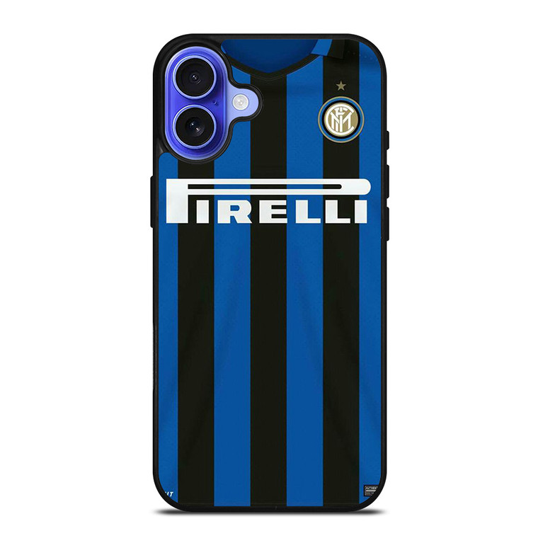INTER MILAN FOOTBALL JERSEY KIT iPhone 16 Case Cover