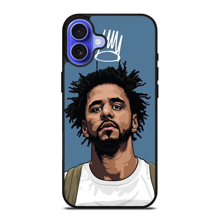 J COLE FOREST CARTOON iPhone 16 Case Cover