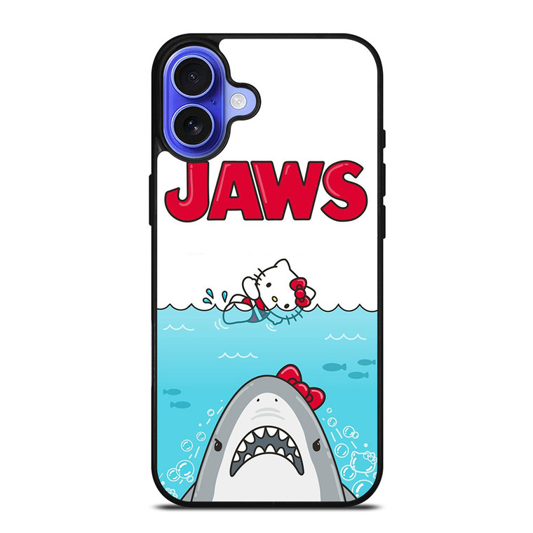 JAWS HELLO KITTY iPhone 16 Case Cover