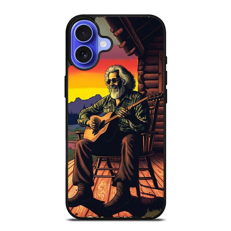 JERRY GARCIA GRATEFUL DEAD POSTER iPhone 16 Case Cover