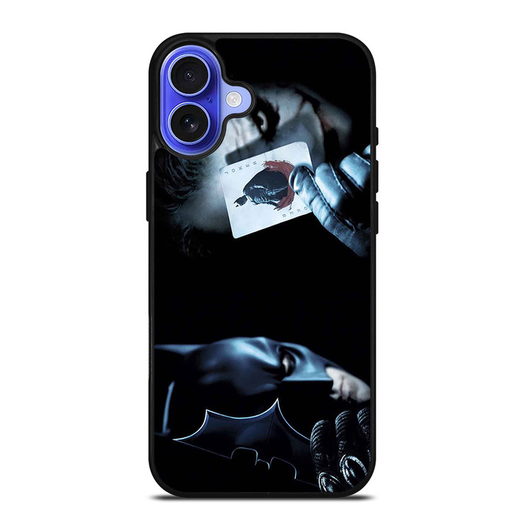 JOKER VS BATMAN iPhone 16 Case Cover JOKER VS BATMAN iPhone 16 Case Cover