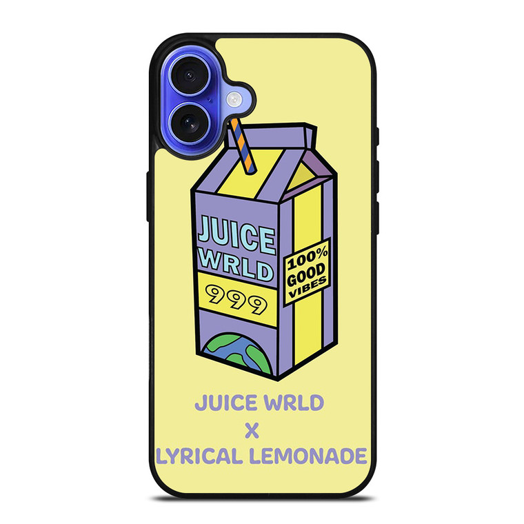 JUICE WRLD 999 LEMONADE iPhone 16 Case Cover JUICE WRLD 999 LEMONADE iPhone 16 Case Cover
