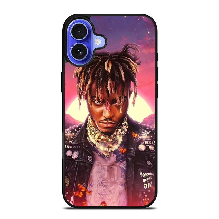 JUICE WRLD LEGENDS NEVER DIE iPhone 16 Case Cover JUICE WRLD LEGENDS NEVER DIE iPhone 16 Case Cover