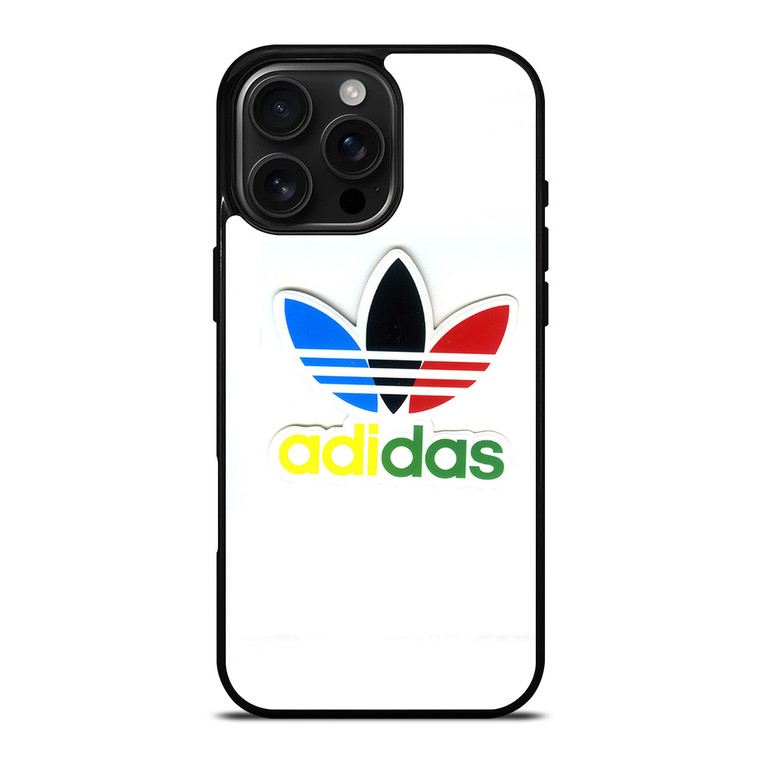 ADIDAS RETRO COLORFUL iPhone 16 Pro Max Case Cover