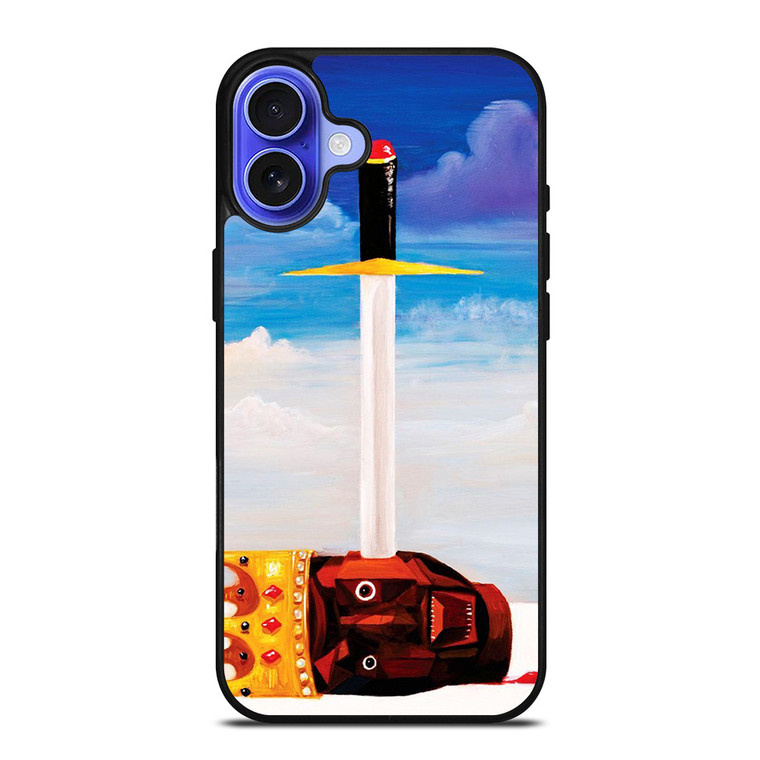 KANYE WEST RAPPER ART iPhone 16 Case Cover