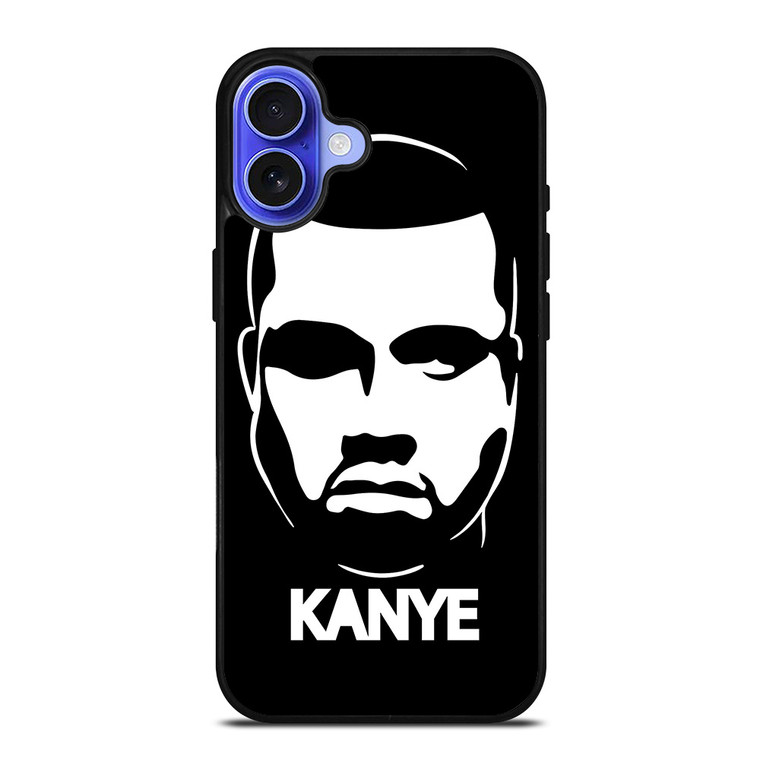KANYE WEST RAPPER ILLUSTRATION iPhone 16 Case Cover
