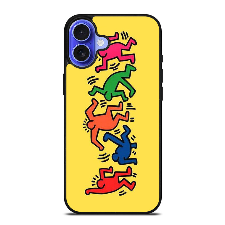 KEITH HARING CARACTER iPhone 16 Case Cover