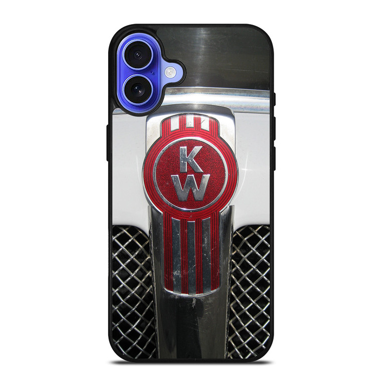 KENWORTH TRUCK LOGO GRAY iPhone 16 Case Cover