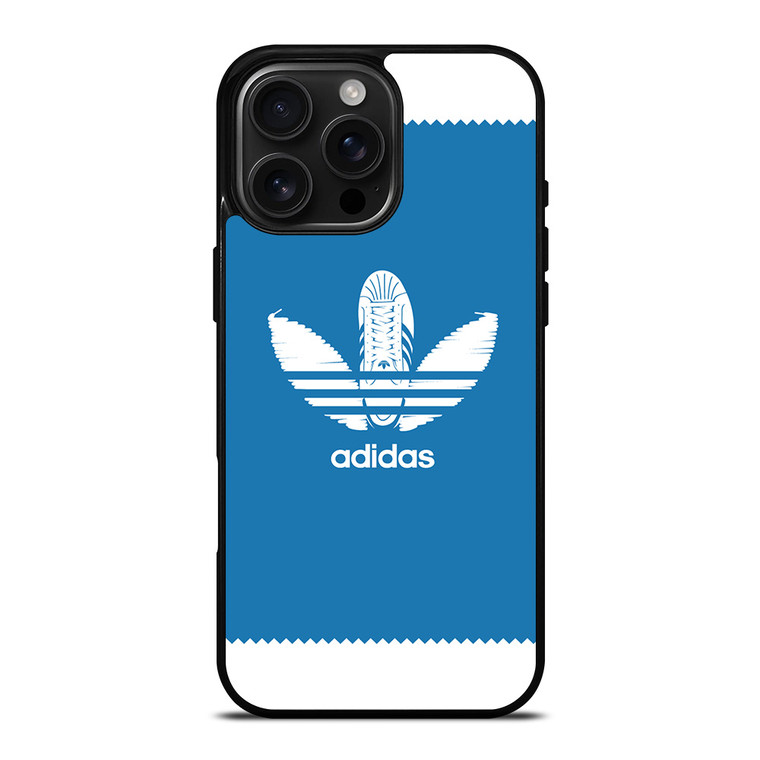 ADIDAS SHOE LOGO BLUE iPhone 16 Pro Max Case Cover