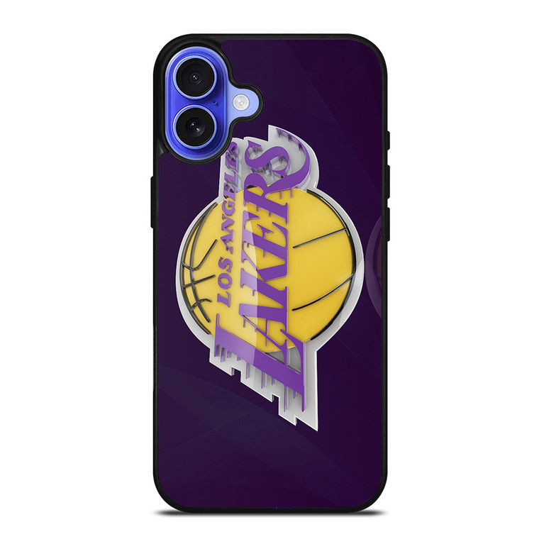 LA LAKERS iPhone 16 Case Cover LA LAKERS iPhone 16 Case Cover