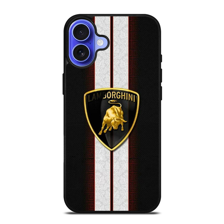 LAMBORGHINI ICON iPhone 16 Case Cover LAMBORGHINI ICON iPhone 16 Case Cover