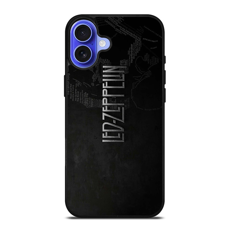LED ZEPPELIN LYRIC iPhone 16 Case Cover LED ZEPPELIN LYRIC iPhone 16 Case Cover
