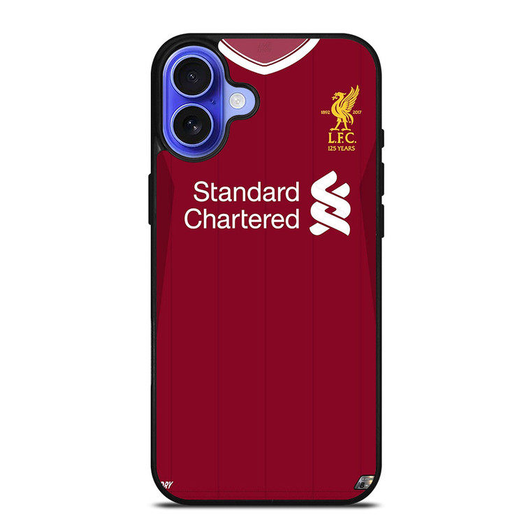 LIVERPOOL FOOTBALL JERSEY KIT iPhone 16 Case Cover