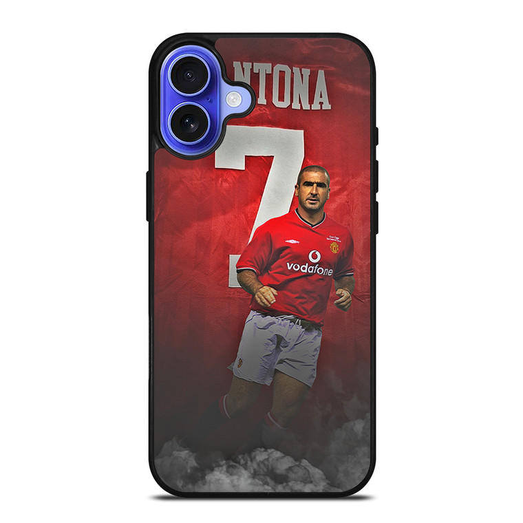 MANCHESTER UNITED ERIC CANTONA iPhone 16 Case Cover MANCHESTER UNITED ERIC CANTONA iPhone 16 Case Cover