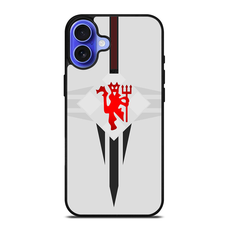 MANCHESTER UNITED FC ICON iPhone 16 Case Cover MANCHESTER UNITED FC ICON iPhone 16 Case Cover