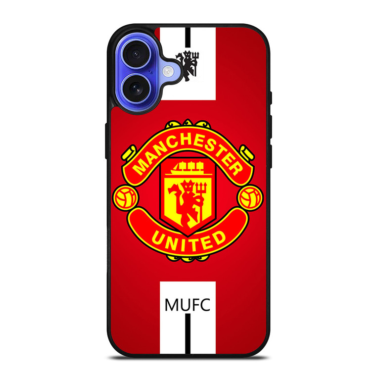 MANCHESTER UNITED RED DEVILS iPhone 16 Case Cover MANCHESTER UNITED RED DEVILS iPhone 16 Case Cover