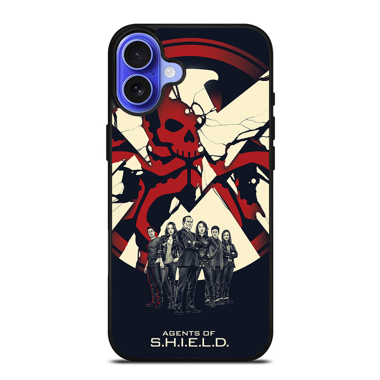 MARVEL AGENTS OF SHIELD ART iPhone 16 Case Cover