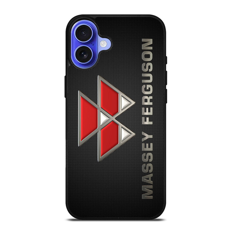 MASSEY FERGUSON TRACTOR LOGO iPhone 16 Case Cover MASSEY FERGUSON TRACTOR LOGO iPhone 16 Case Cover