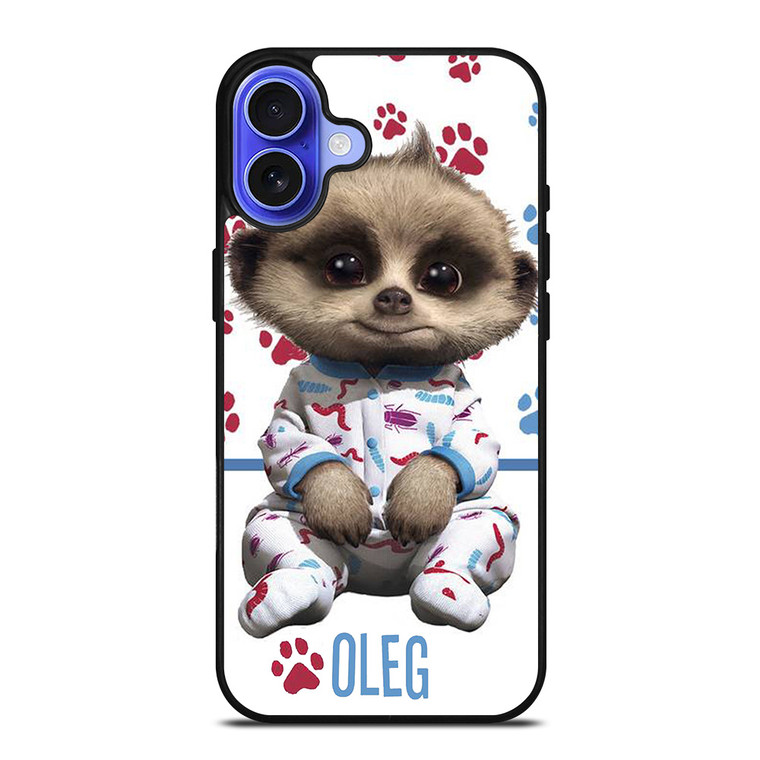 MEERKAT BABY OLEG CUTE iPhone 16 Case Cover