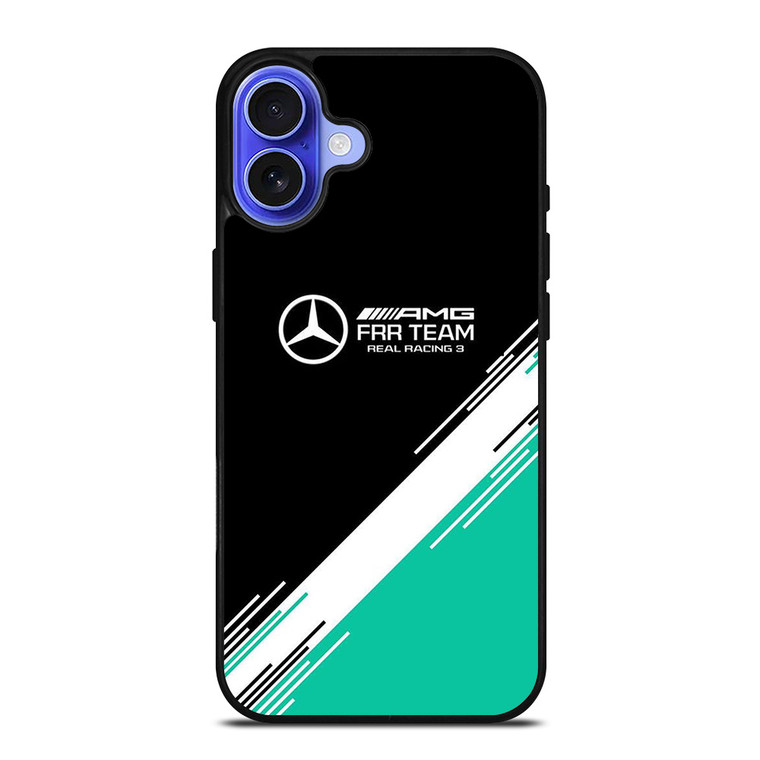 MERCEDEZ BENS LOGO REAL RACING AMG iPhone 16 Case Cover MERCEDEZ BENS LOGO REAL RACING AMG iPhone 16 Case Cover