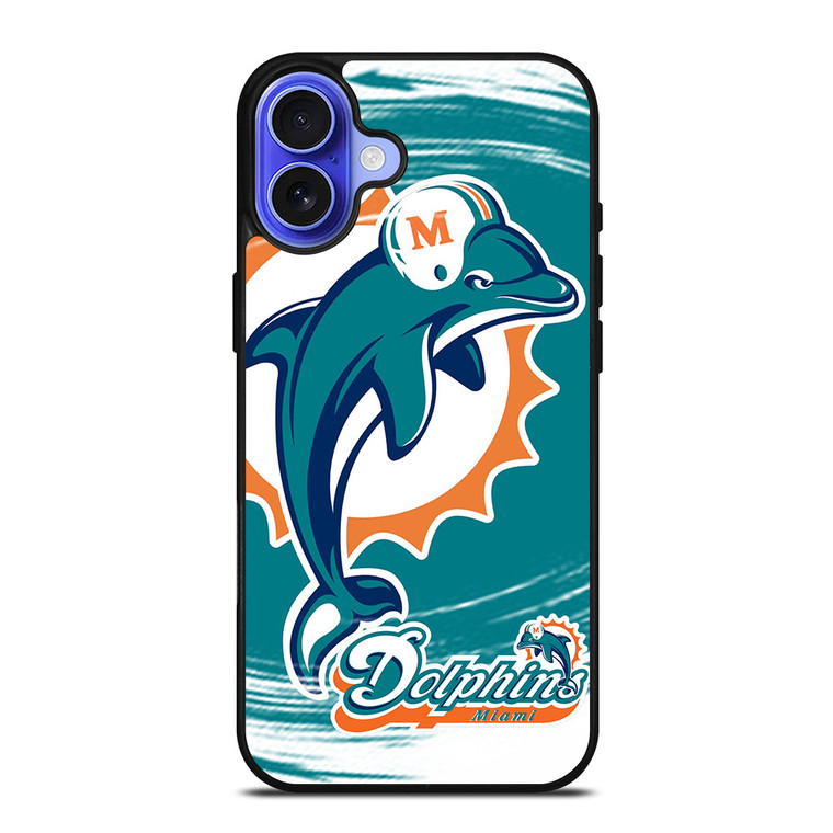 MIAMI DOLPHINS iPhone 16 Case Cover