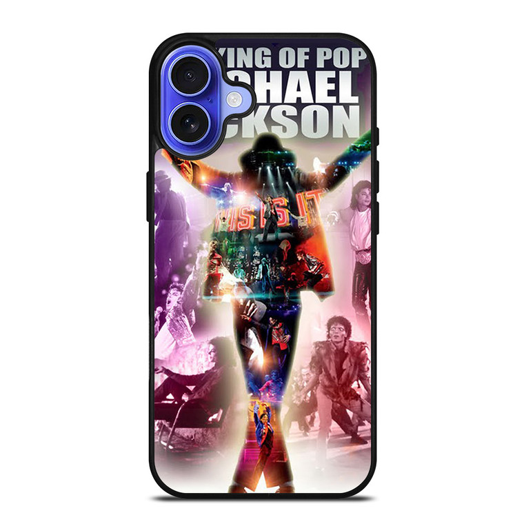 MICHAEL JACKSON THE KING OF POP iPhone 16 Case Cover