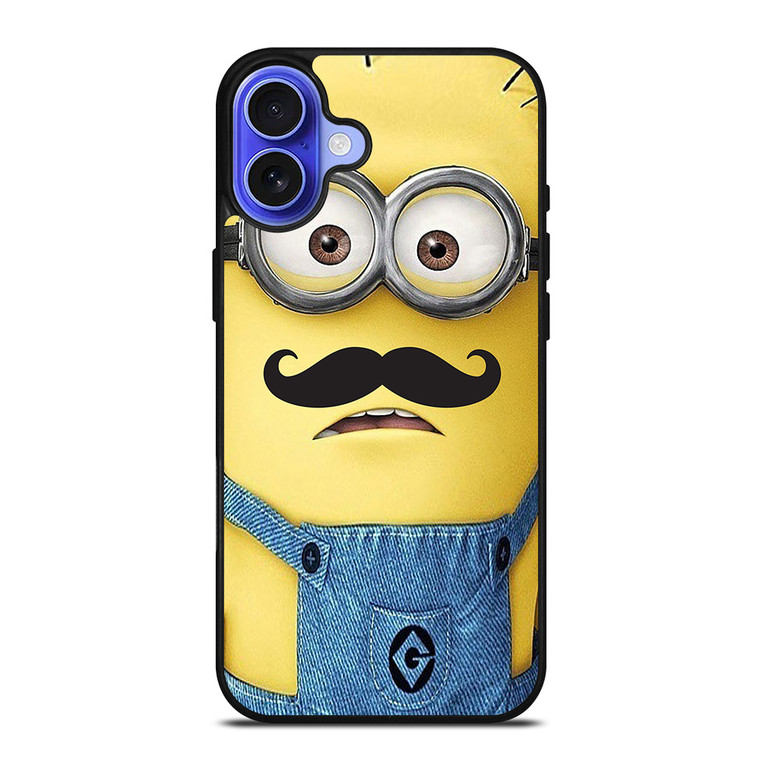 MINION WITH MOUSTACHE iPhone 16 Case Cover