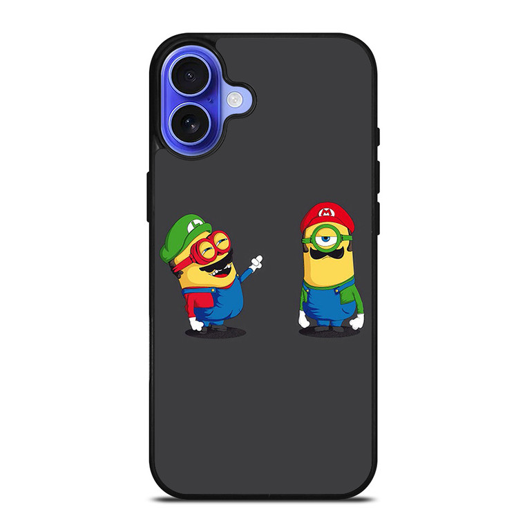 MINIONS MARIO AND LUIGI iPhone 16 Case Cover