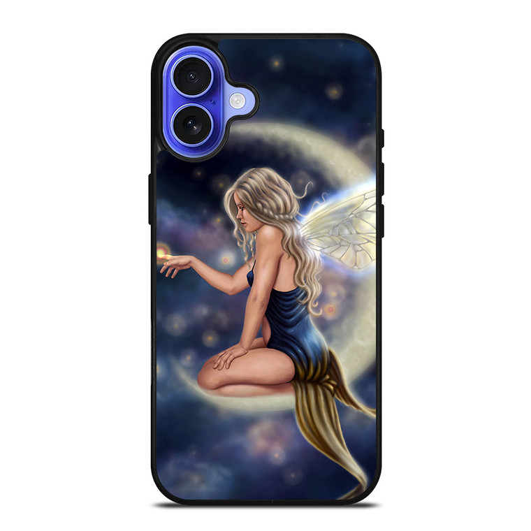 MOON FAIRY DRAGONFLY iPhone 16 Case Cover