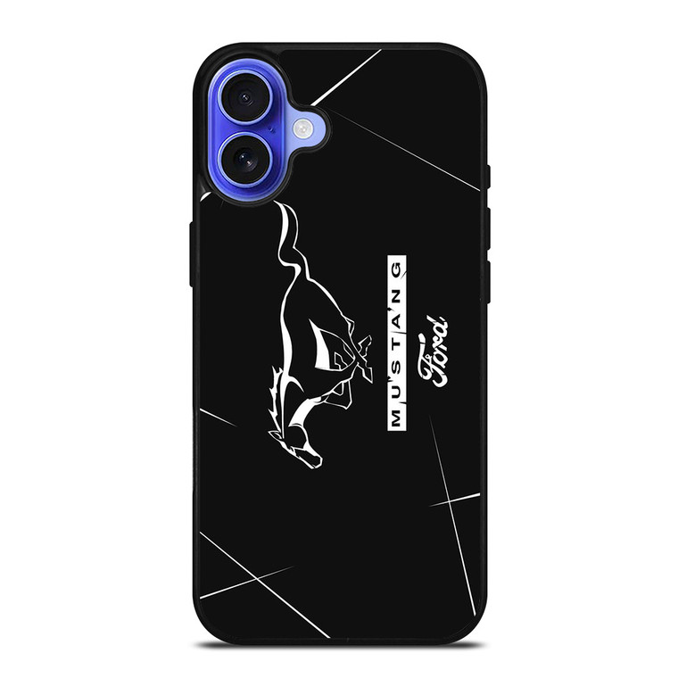 MUSTANG FORD LOGO iPhone 16 Case Cover