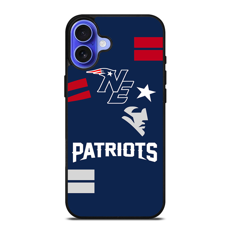 NEW ENGLAND PATRIOTS NFL iPhone 16 Case Cover